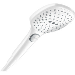 Hansgrohe Raindance Select E Główka prysznicowa 120 3jet PowderRain EcoSmart, Biały Matowy