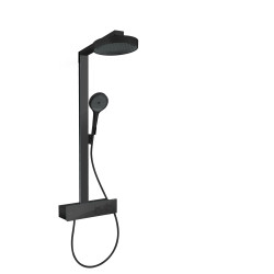 Hansgrohe Rainfinity Komplet prysznicowy 250 1jet EcoSmart z termostatem ShowerTablet 350, Czarny Matowy