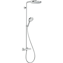 Hansgrohe Raindance S Komplet prysznicowy 240 1jet PowderRain, EcoSmart+ z termostatem, Chrom