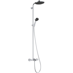 HG Activera S Komplet prysznicowy 240 1jet EcoSmart z termostatem Ecostat Fine, wannowy, Chrom
