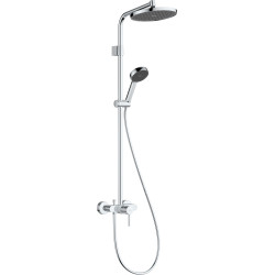HG Activera S Komplet prysznicowy 240 1jet EcoSmart z baterią jednouchwytową Varia, Chrom