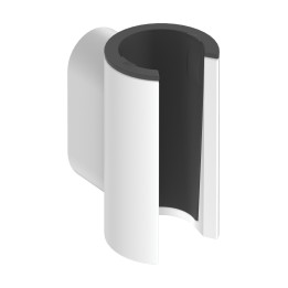 Hansgrohe Porter Fine Uchwyt prysznicowy, Biały Matowy