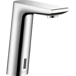 Hansgrohe Metris S Elektroniczna bateria umywalkowa ze wstępną regulacją temperatury, zasilana z sieci 230 V, Chrom