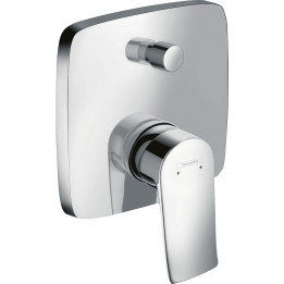 Hansgrohe Metris Jednouchwytowa bateria wannowa, podtynkowa do