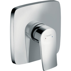 Hansgrohe Metris Jednouchwytowa bateria prysznicowa, podtynkowa do iBox universal, Chrom