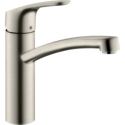 Hansgrohe Focus M41 Jednouchwytowa bateria kuchenna 160, 1jet, Stal Szlachetna Finish