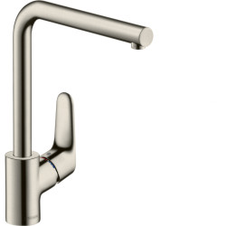 Hansgrohe Focus M41 Jednouchwytowa bateria kuchenna 280, 1jet, Stal Szlachetna Finish