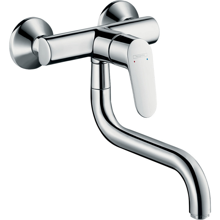Hansgrohe Focus M41 Jednouchwytowa bateria kuchenna, ścienna z