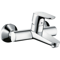 Hansgrohe Focus Jednouchwytowa bateria umywalkowa, ścienna, natynkowa, Chrom