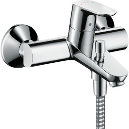 Hansgrohe Focus Jednouchwytowa bateria wannowa, natynkowa, Chrom