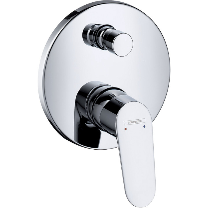 Hansgrohe Focus Jednouchwytowa bateria wannowa, podtynkowa do