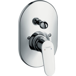 Hansgrohe Focus Jednouchwytowa bateria wannowa, podtynkowa, Chrom