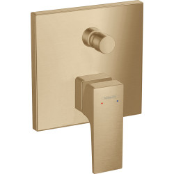 HG Metropol Jednouchwytowa bateria wannowa, podtynkowa do iBox universal, Brąz Szczotkowany