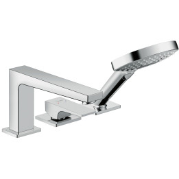 Hansgrohe Metropol 3-otworowa jednouchwytowa bateria na brzeg