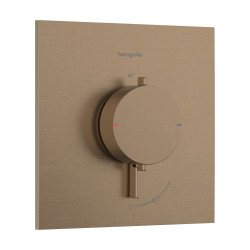 Hansgrohe Ecostat Comfort E Bateria termostatyczna do 1 odbiornika, podtynkowa, Brąz Szczotkowany