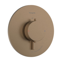 Hansgrohe Ecostat Comfort S Bateria termostatyczna do 1 odbiornika, podtynkowa, Brąz Szczotkowany