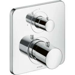 Axor Citterio M Bateria termostatyczna z zaworem odcinającym do 1 odbiornika, podtynkowa, Chrom