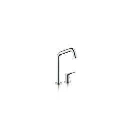 Axor Citterio M 2-otworowa jednouchwytowa bateria kuchenna 240 z