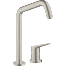 Axor Citterio M 2-otworowa jednouchwytowa bateria kuchenna 240 z