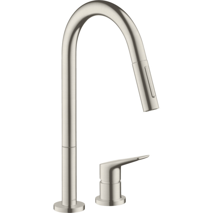Axor Citterio M 2-otworowa jednouchwytowa bateria kuchenna 220 z