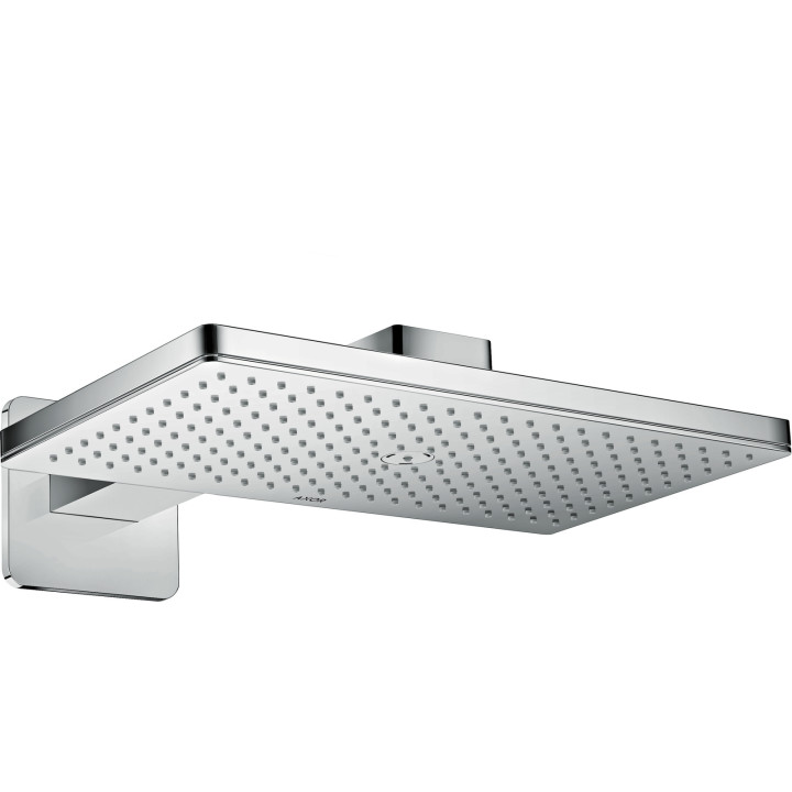 AX ShowerSolutions Głowica prysznicowa 460/300 1jet z ramieniem prysznicowym, rozeta softsquare, Chrom