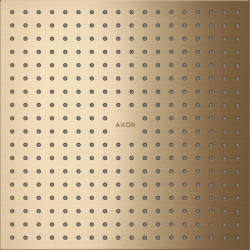 Axor ShowerSolutions Głowica prysznicowa 300/300 1jet do montażu w suficie, Brąz Szczotkowany