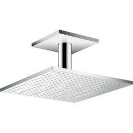 AX ShowerSolutions Głowica prysznicowa 300/300 2jet z przyłączem sufitowym, Chrom