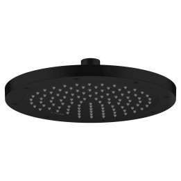 AX ShowerSolutions Głowica prysznicowa 245 1jet EcoSmart, Czarny Matowy