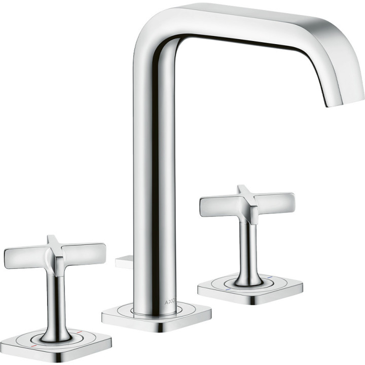 Axor Citterio E 3-otworowa bateria umywalkowa 170 z rozetami i