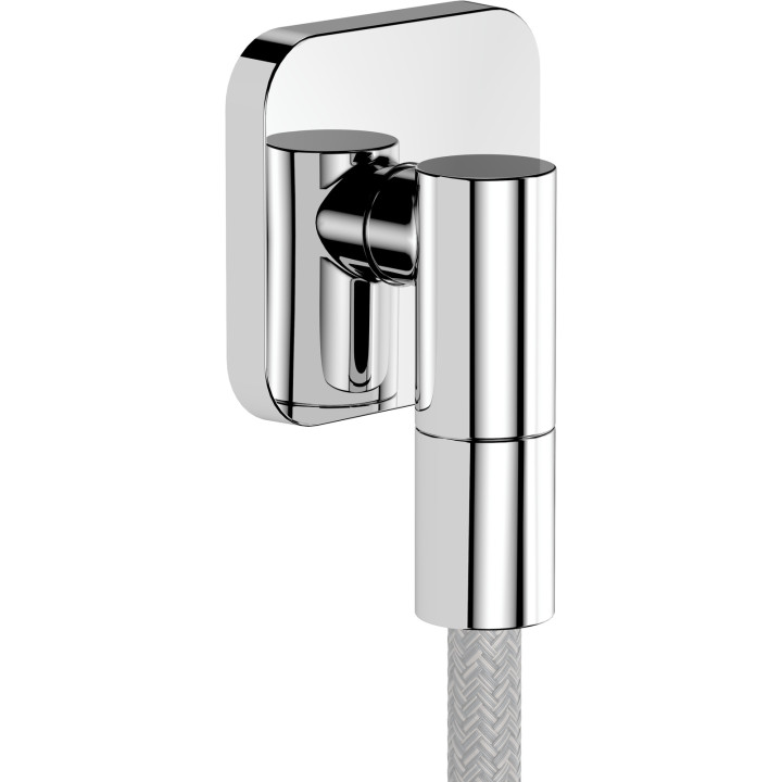 AX Wall outlet Fine Przyłącze węża, softsquare, Chrom