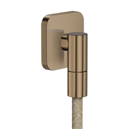 Axor Wall outlet Fine Przyłącze węża, softsquare, Brąz