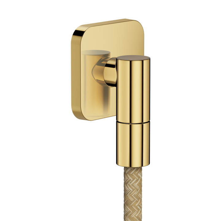 Axor Wall outlet Fine Przyłącze węża, softsquare, Złoty Optyczny