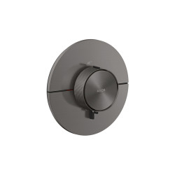 Axor ShowerSelect ID Bateria termostatyczna HighFlow, okrągła, podtynkowa, Czarny Chrom Szczotkowany