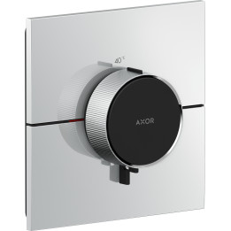 AX ShowerSelect ID Bateria termostatyczna HighFlow, kwadratowa, podtynkowa, Chrom