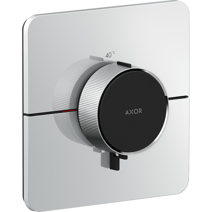 AX ShowerSelect ID Bateria termostatyczna HighFlow, softsquare, podtynkowa, Chrom