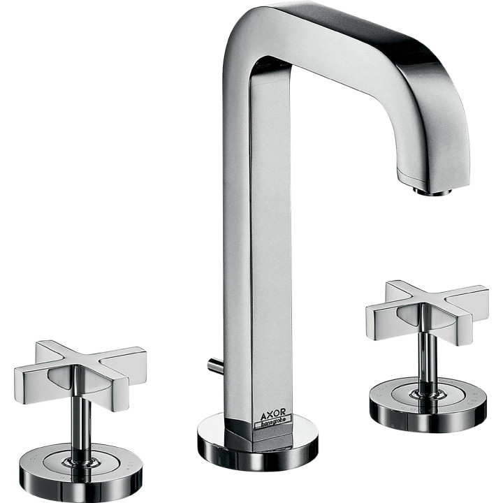 Axor Citterio 3-otworowa bateria umywalkowa 170 z uchwytami