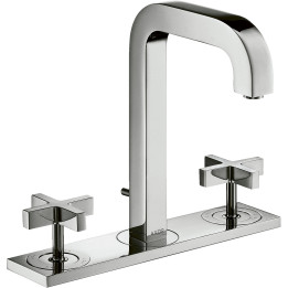 Axor Citterio 3-otworowa bateria umywalkowa 170 z uchwytami