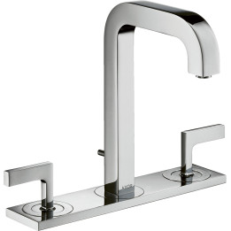 Axor Citterio 3-otworowa bateria umywalkowa 170 z uchwytami