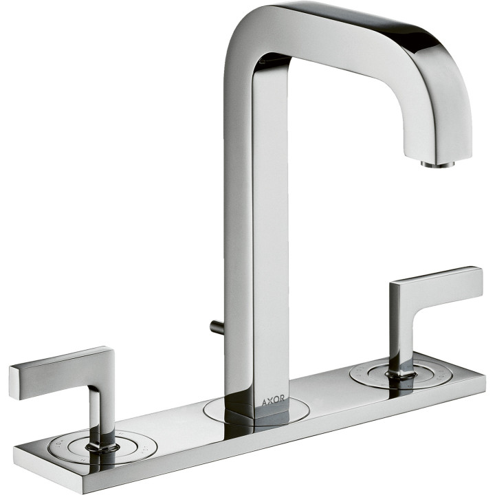 Axor Citterio 3-otworowa bateria umywalkowa 170 z uchwytami