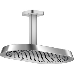 AX ShowerSphere Głowica prysznicowa 370/220 1jet EcoSmart z przyłączem sufitowym, Chrom