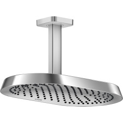 AX ShowerSphere Głowica prysznicowa 370/220 1jet EcoSmart z przyłączem sufitowym, Chrom