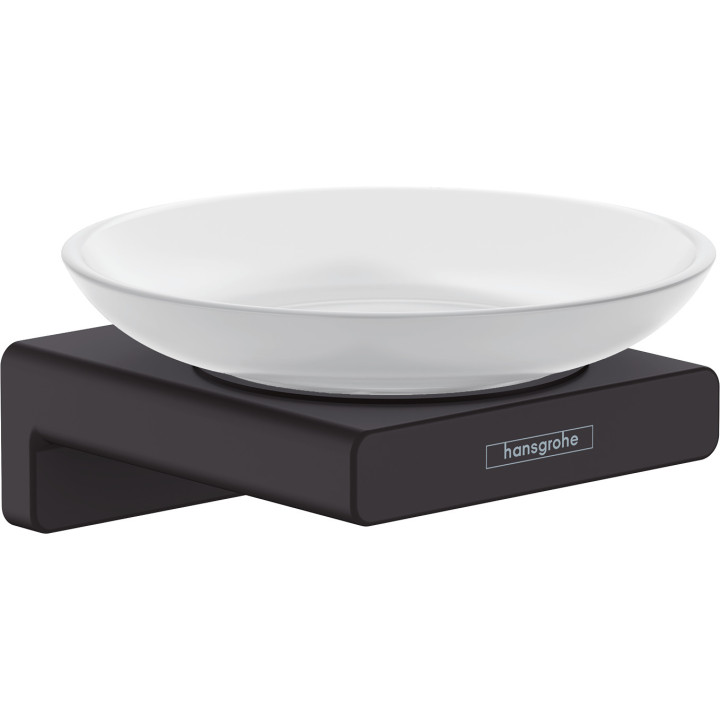 Hansgrohe AddStoris Q Mydelniczka, Czarny Matowy