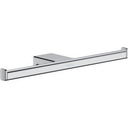 Hansgrohe AddStoris Q Uchwyt na papier toaletowy, podwójny, Chrom