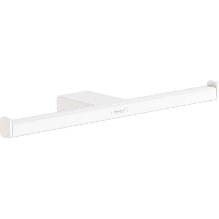 Hansgrohe AddStoris Q Uchwyt na papier toaletowy, podwójny, Biały