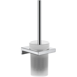 Hansgrohe AddStoris Q Szczotka do WC z pojemnikiem, ścienna
