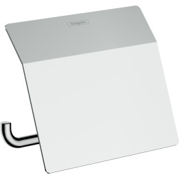 Hansgrohe AddStoris Q Uchwyt na papier toaletowy z osłoną, Chrom