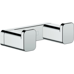 Hansgrohe AddStoris Q Haczyk na ręcznik, podwójny, Chrom