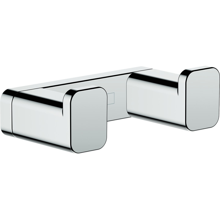 Hansgrohe AddStoris Q Haczyk na ręcznik, podwójny, Chrom