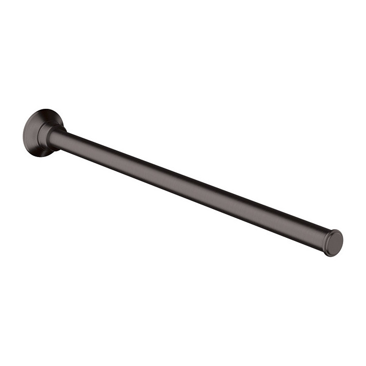 AX Montreux Wieszak na ręcznik, 1-ramienny, Czarny Chrom Szczotkowany