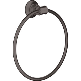 Axor Montreux Wieszak na ręcznik typu Ring, Czarny Chrom